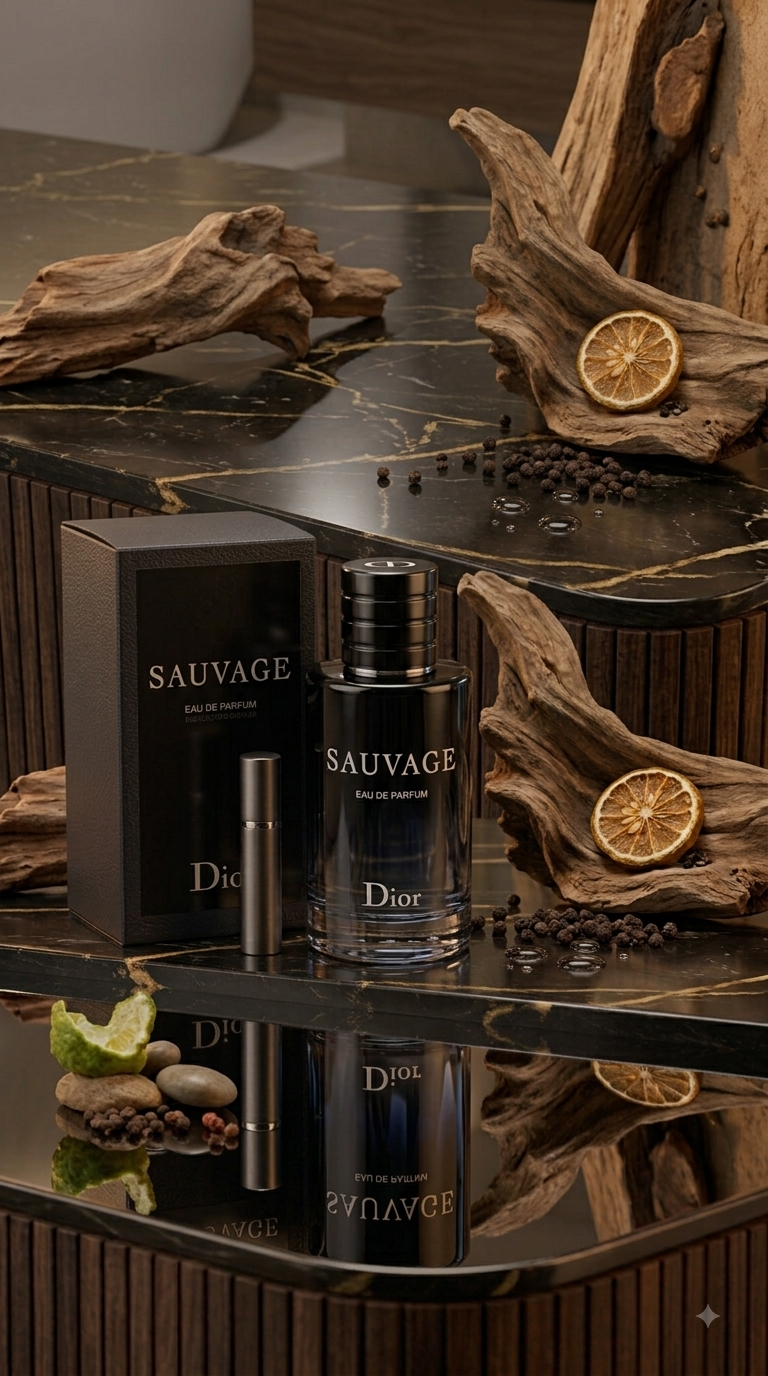 Dior Sauvage Eau De Parfum (EDP) for Men - Long Lasting Luxury Fragrance