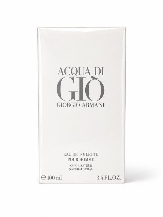 Acqua di Gio Eau de Toilette 100ml – Men's Fragrance
