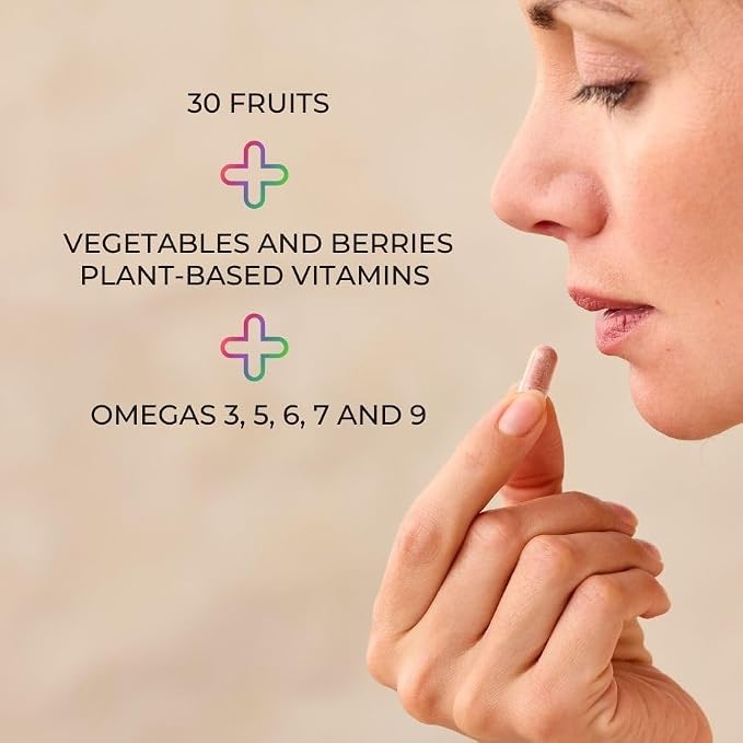 Juice Plus+ Essentials Fruit & Vegetable Blend Capsules – 2 Pack (240 Capsules Total)