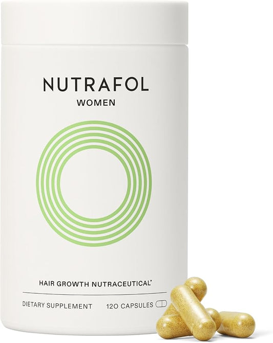 Nutrafol Women Hair Growth Nutraceutical Supplement – 120 Capsules (1 Month Supply)