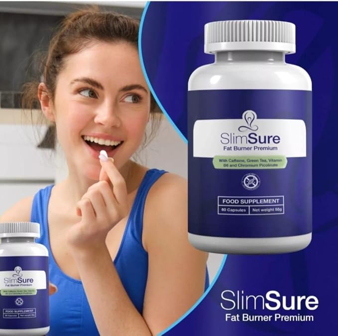 SlimSure Fat Burner Premium Food Supplement – 60 Capsules (58g)