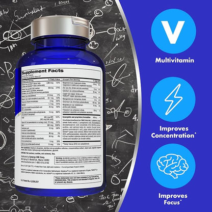 Focus Factor Brain Health Supplement & Complete Multivitamin – 150 Tablets
