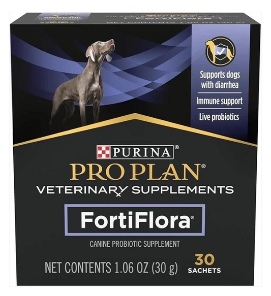 Purina Pro Plan FortiFlora Canine Probiotic Supplement for Dogs – 30 Sachets